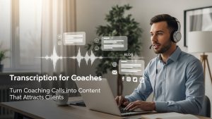 Transcription for Coaches: How to Turn Coaching Calls into Content That Attracts Clients