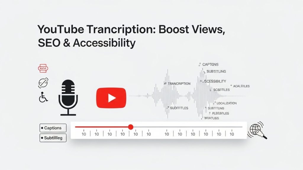 YouTube Transcription: Boost SEO, Views & Accessibility