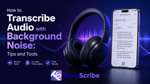 How to Transcribe Audio with Background Noise: Tips and Tools
