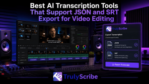Best AI Transcription Tools That Support JSON and SRT Export for Video Editing