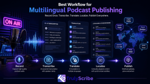 Best Workflow for Multilingual Podcast Publishing