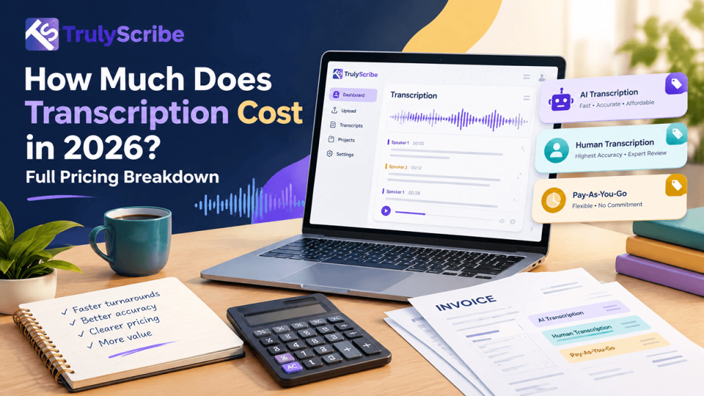 how-much-does-transcription-cost-2026-pricing-breakdown